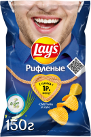 Чипсы LAYS Сметана и Лук